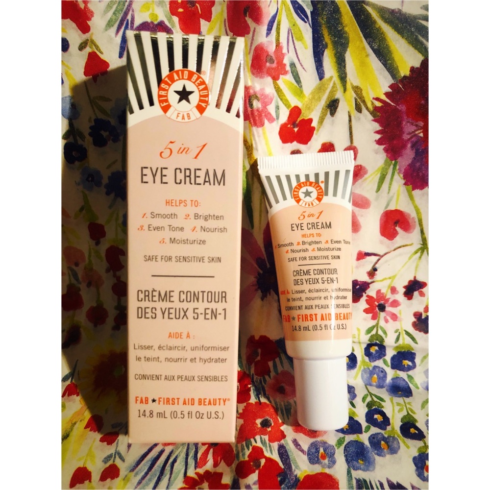 2/$20 First Aid Beauty 5 in 1 Eye Cream NIB